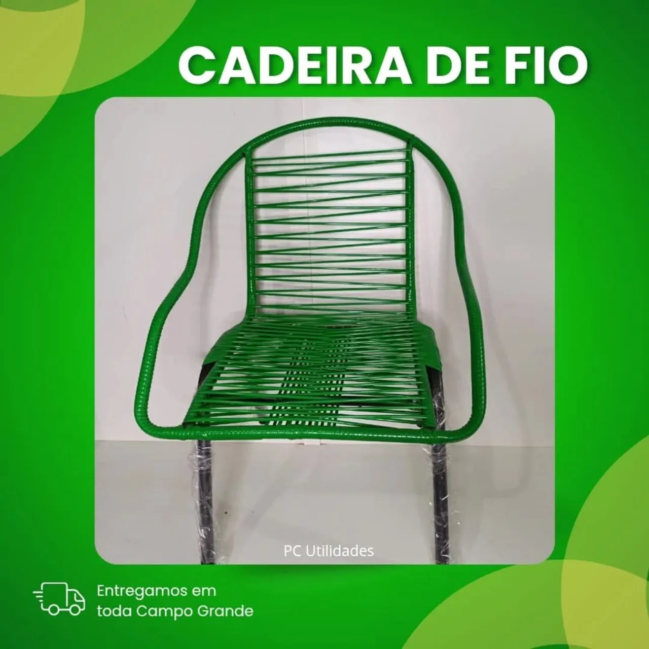 Cadeira de FIO modelo cestinha adulto