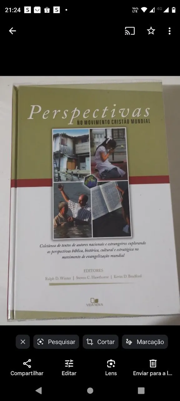 Livro Perspectivas no Movimento Cristão Mundial