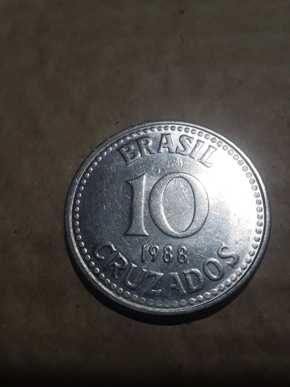 Moeda de 10 cruzados de 1988