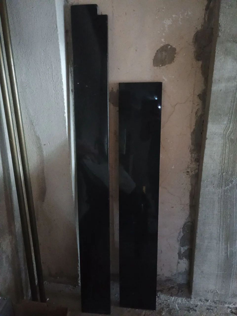 2 Peças de Granito Preto