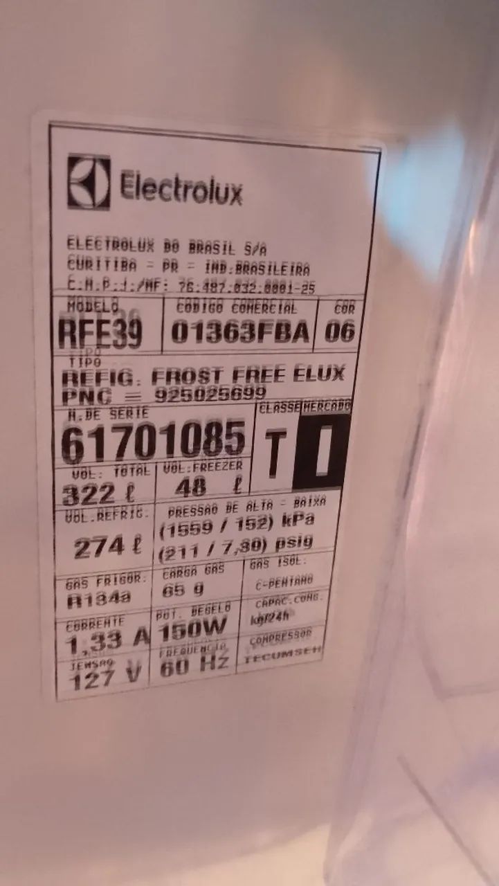 Geladeira Electrolux 1 porta Frost Free  - Foto 6