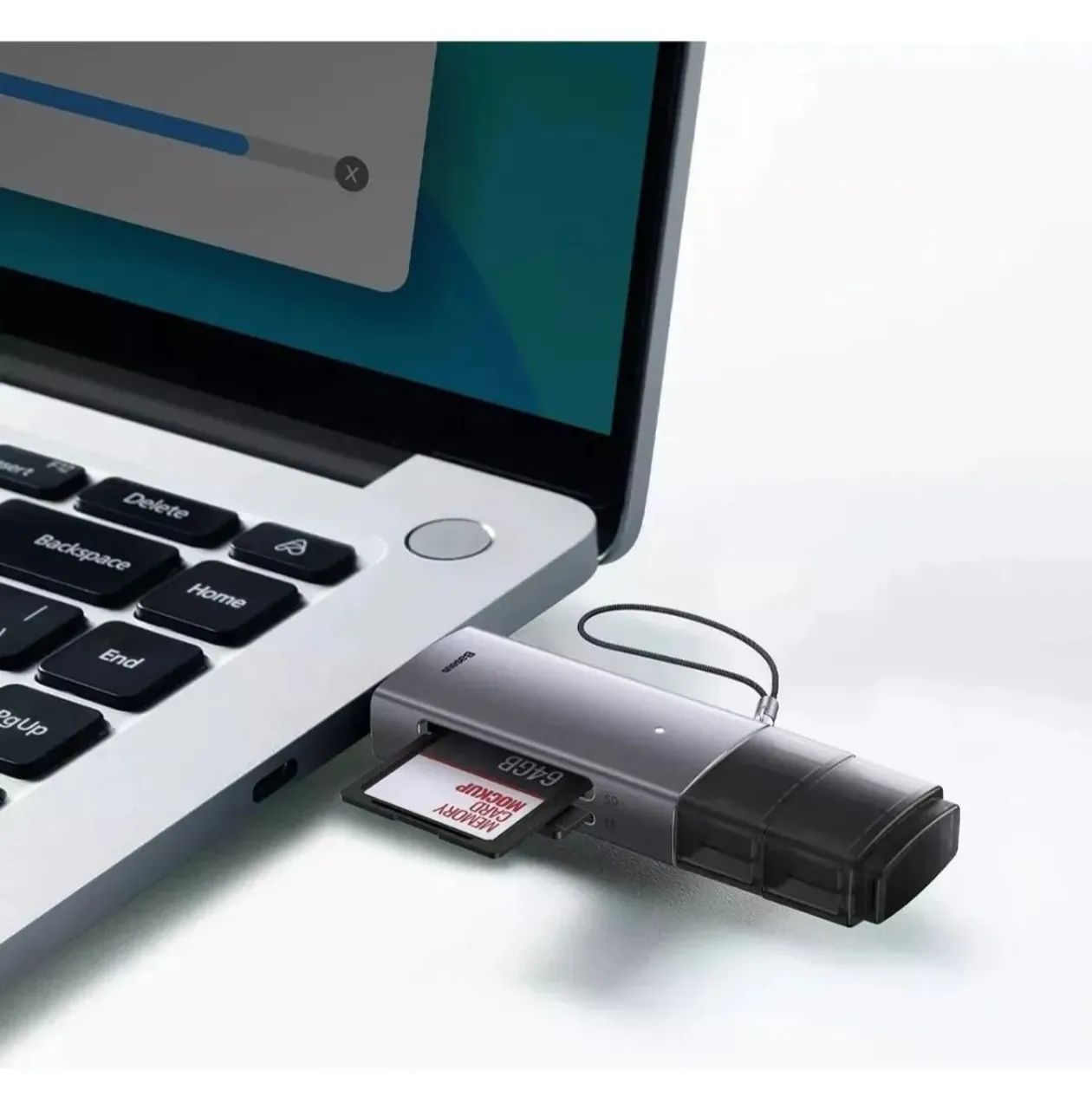 Leitor de cartão sd e micro sd com conecção usb/C - Foto 3