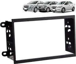 Moldura para dvd 2 Din Onix prisma Cobalt 