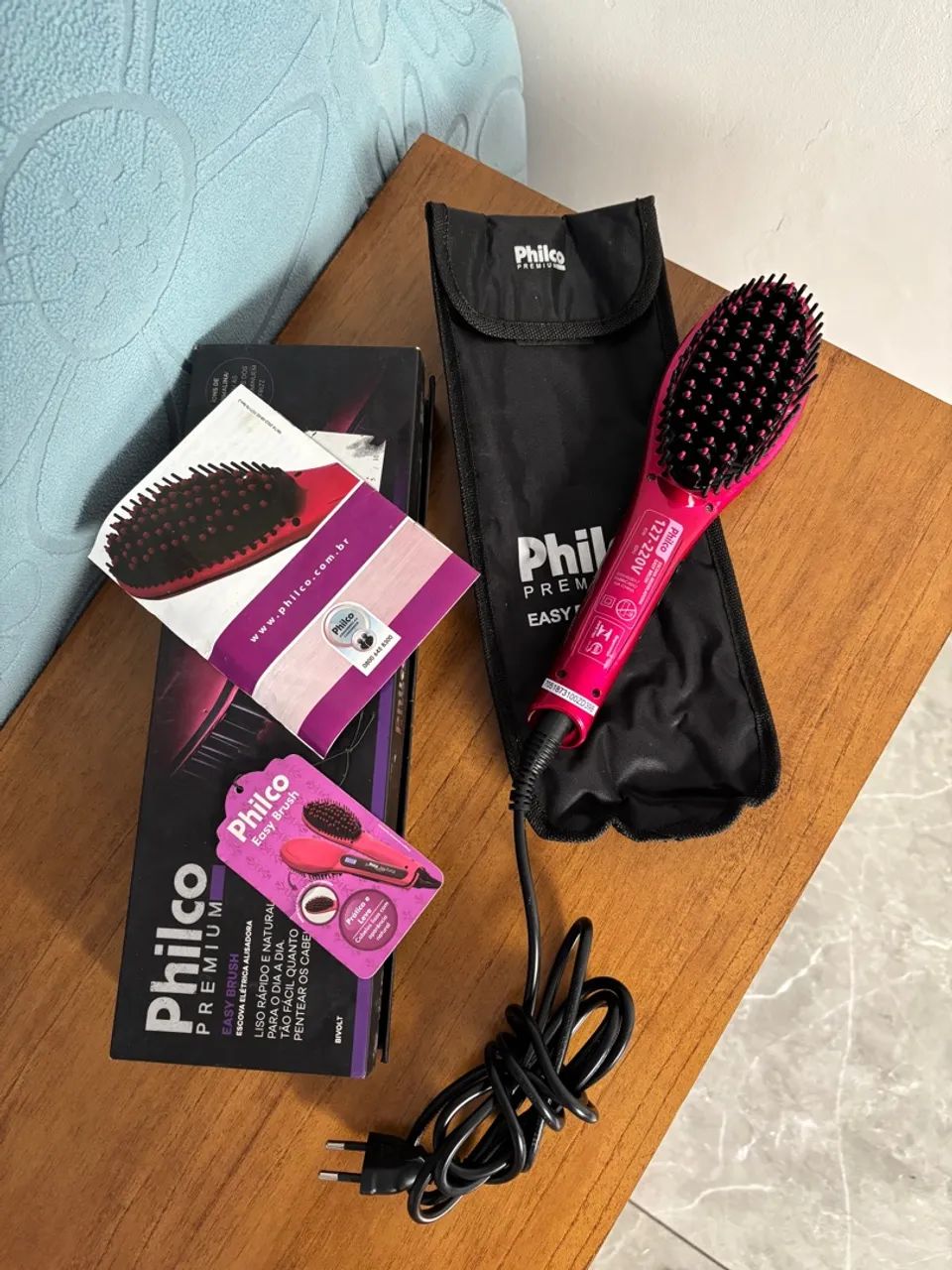 Chapinha / Escova Alisadora Philco Premium Easy Brush