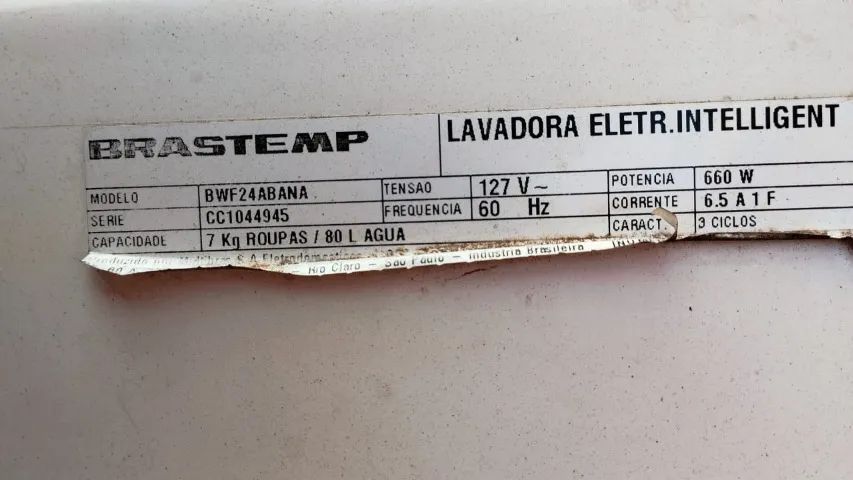 Peças máquina de lavar Brastemp BWF24A (desmontada) - Foto 5