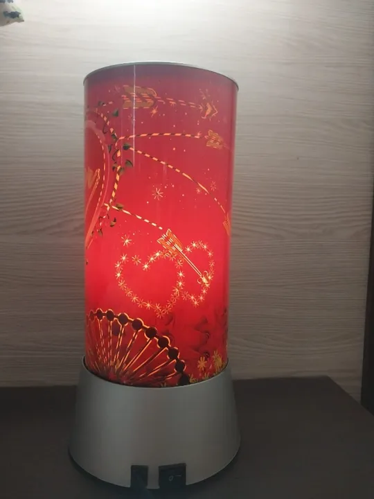 Luminária Giratória Decorativo Motivo Romântico