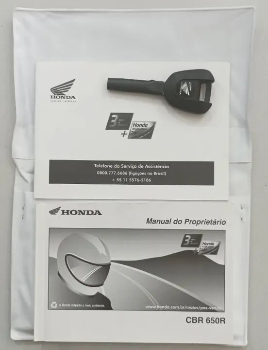 Honda Cbr-650R Abs 2021 c/ apenas 10.800 km - Foto 7