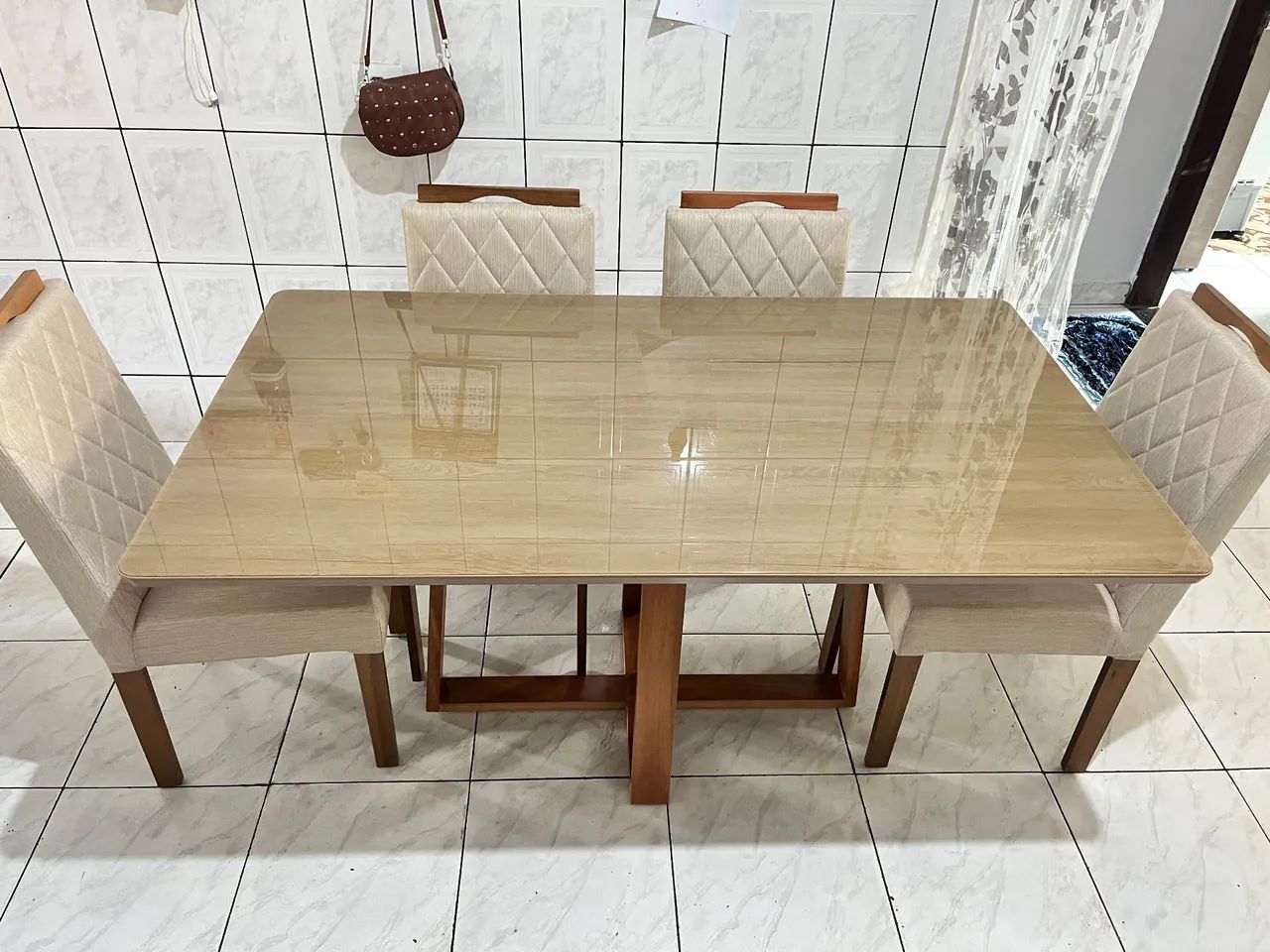 Mesa na madeira a pronta entrega  - Foto 3