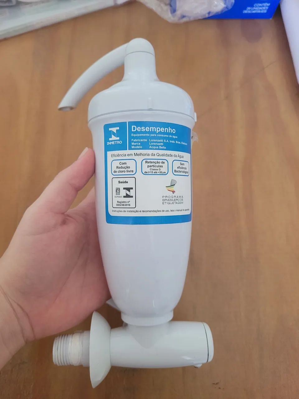 Filtro Purificador De Água Lorenzetti Acqua Bella S/torneira Branco - Foto 2