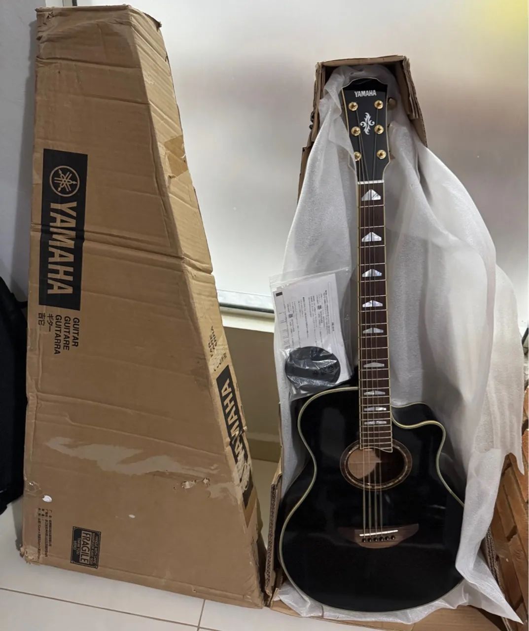 Violão Yamaha APX1000 Mocha Black