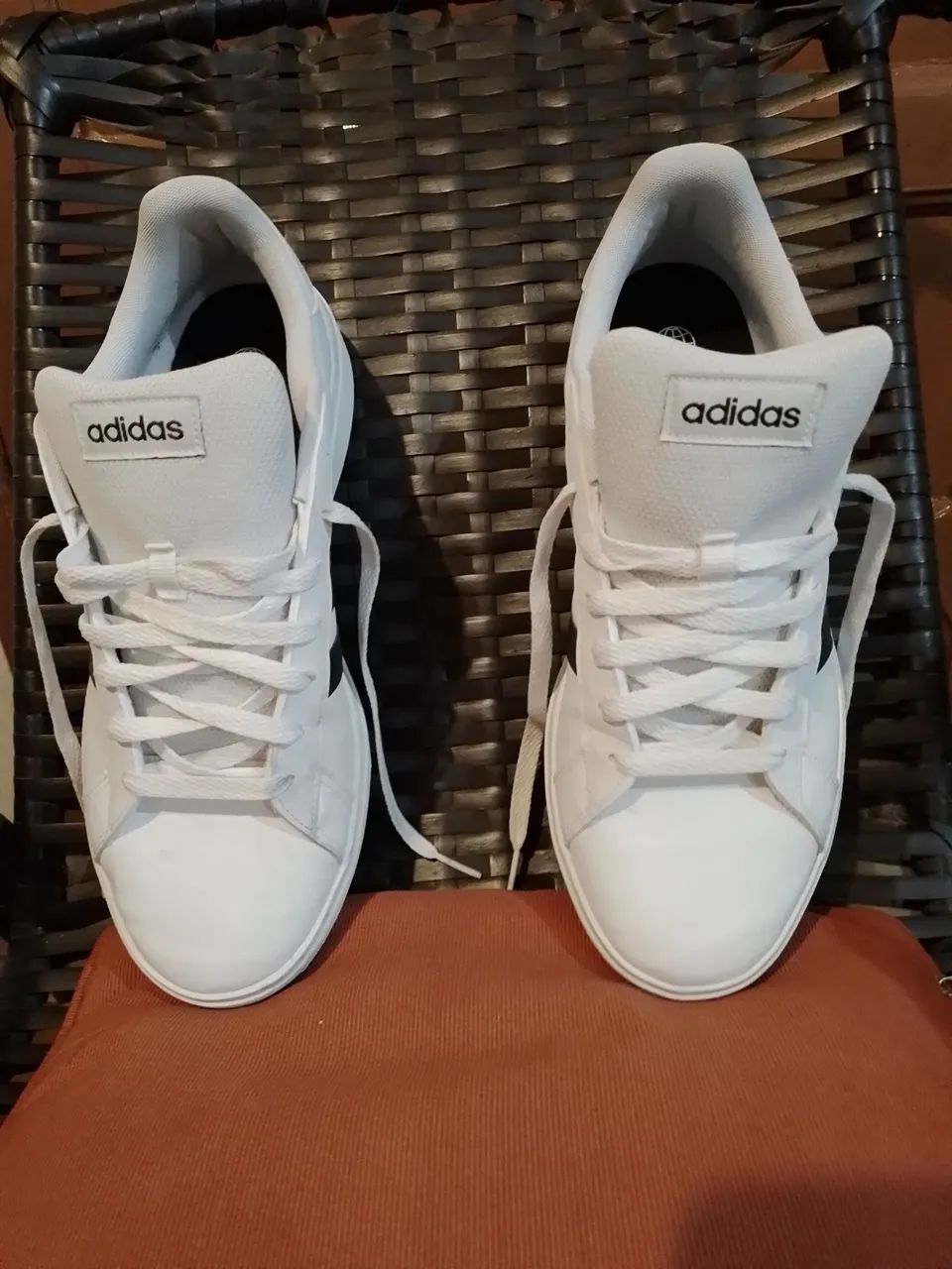 Tenis adidas masc branco 43 , novo - Foto 6
