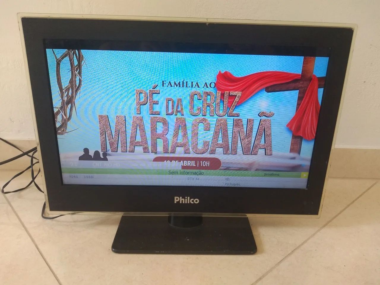 Tv led 16" com conversor  - Foto 2