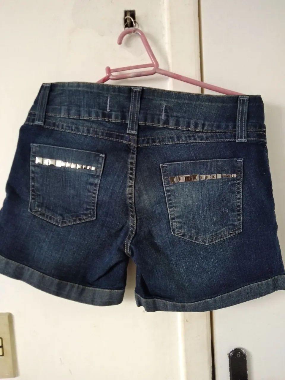 Shorts Jeans com Detalhes - Foto 2