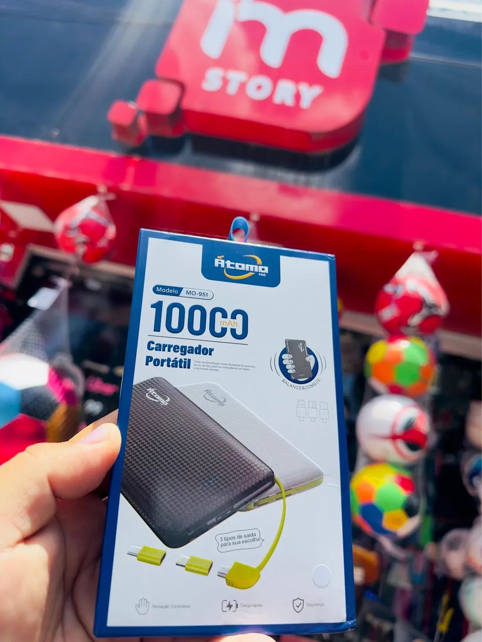 Carregadorer Portátil 10.000mAh