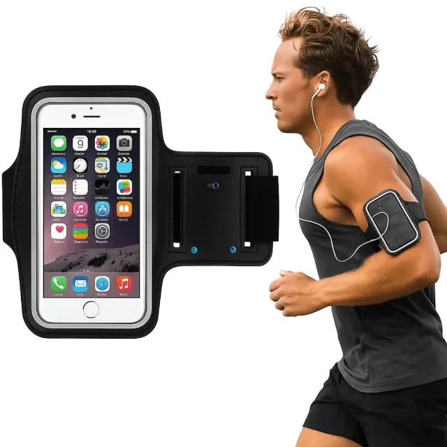 Capa para Celular Braçadeira Sports Universal 4 A 5,5 - Cellution  cod: 3765 - Foto 3