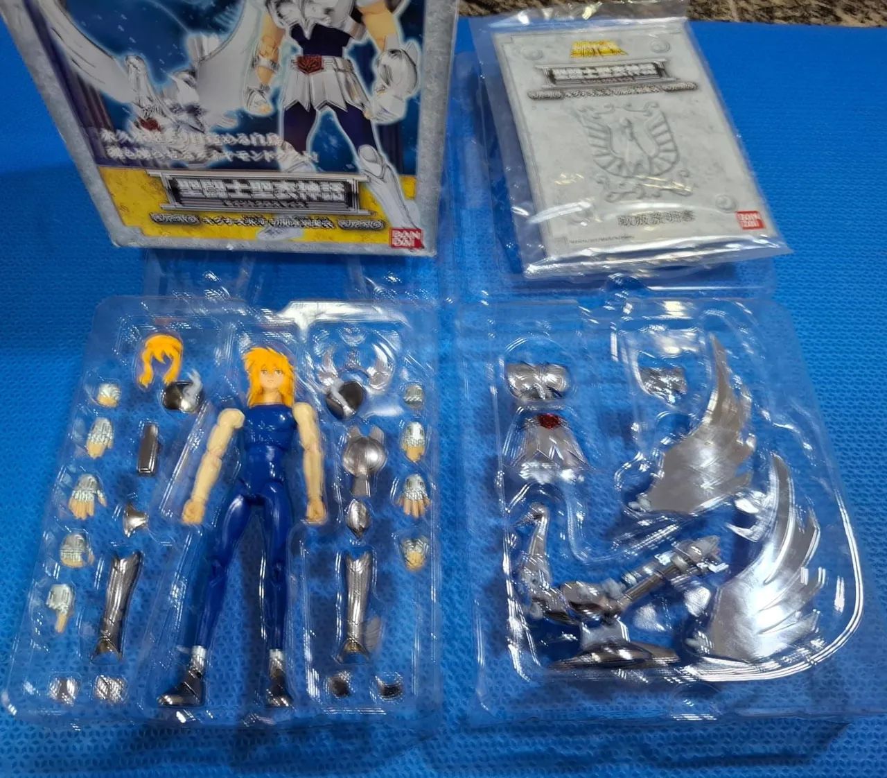 Set Saint Seiya Cloth Myth Bandai V1 Seiya Shun Ikki Hyoga Shiryu 1.0  - Foto 4