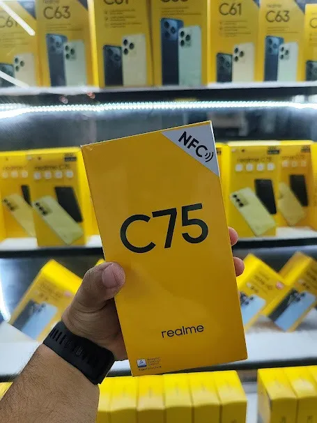 Realme C75 8 Ram 256 GB NFC A Prova D'agua 1 ano de garantia Lacrado Global