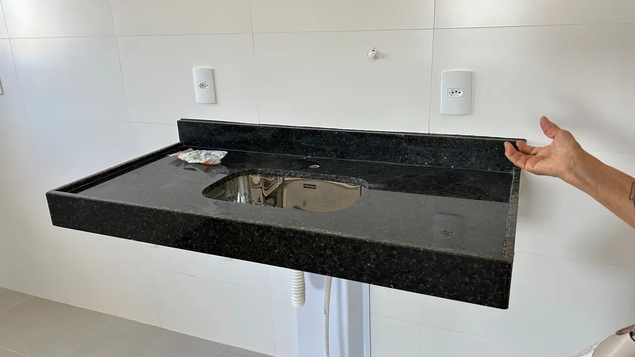 Cuba de Granito Preto com design moderno - Cubas e Pias - Parque ...