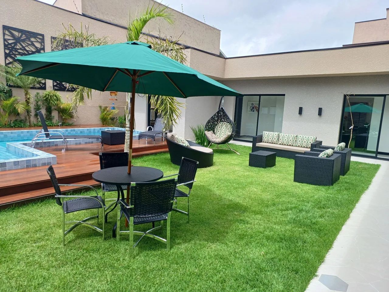 Conjunto de Sofá e Poltronas para Área Externa - Foto 4