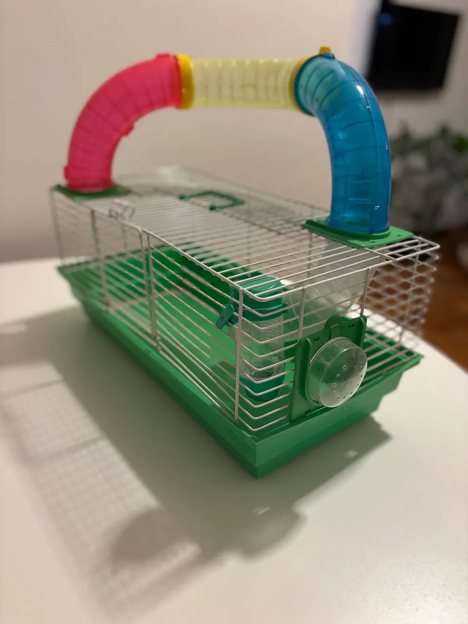 Gaiola para Roedores com Tubos e Acessórios