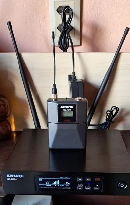 Transmissor para instrumentos Shure Qlxd4 frequência 534-598 MHZ - Foto 6