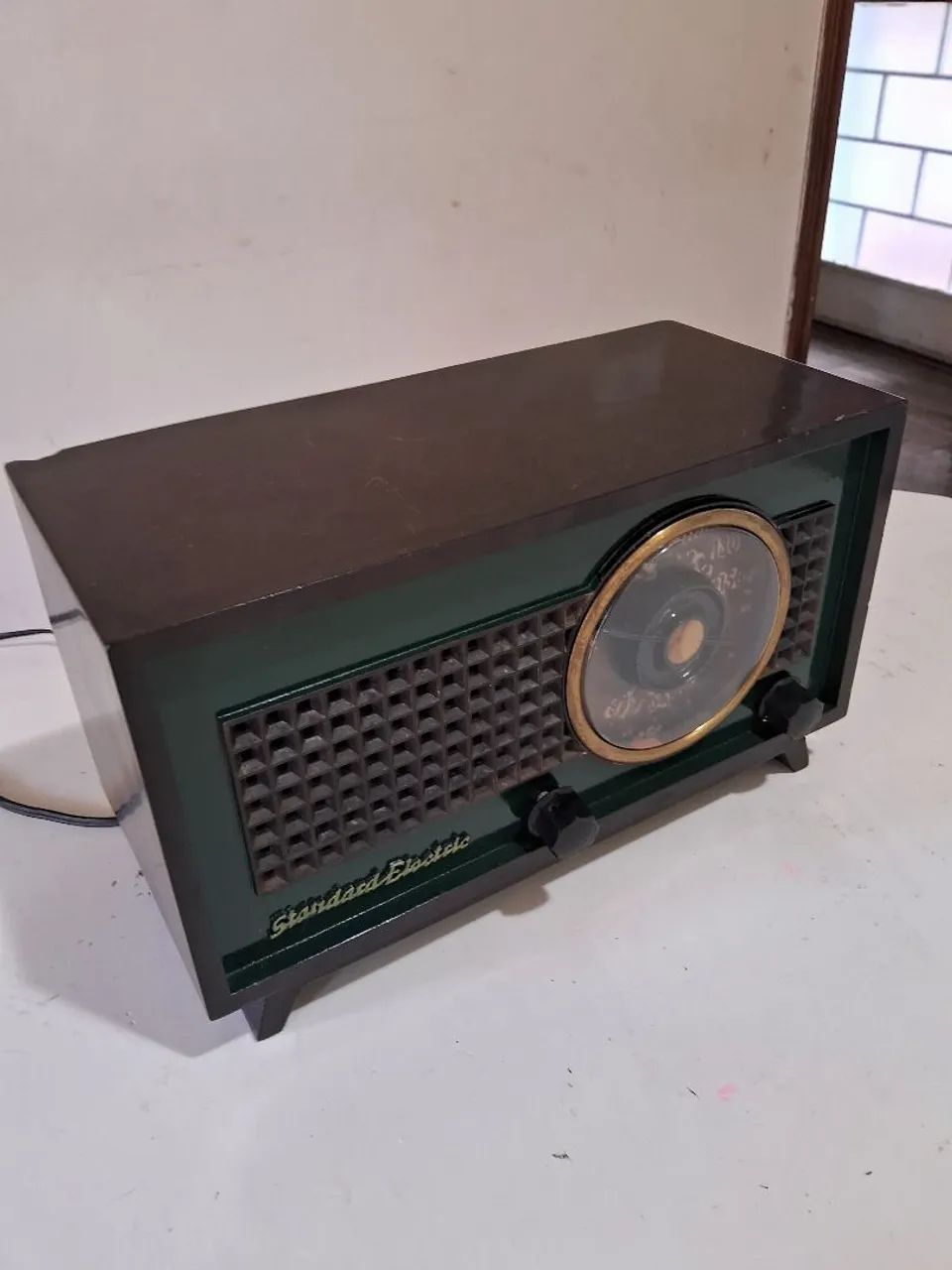 Rádio antigo valvulado Standard Elétric
