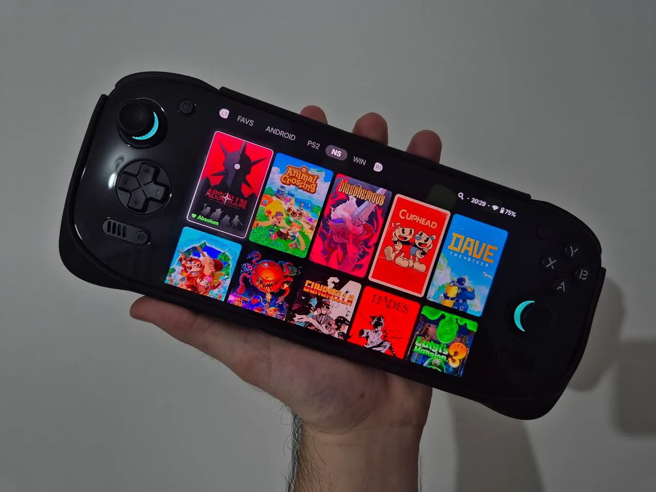 Ayn Odin 2 Portal + Grip e case - Consoles de Vídeo Game