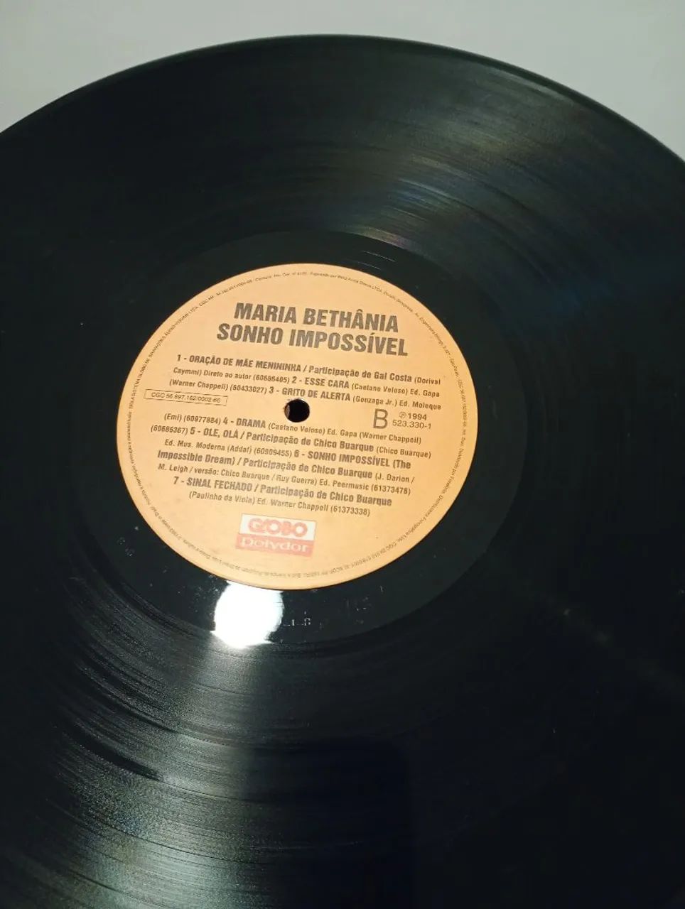 LP Maria Bethânia - Sonho impossível  - Foto 5