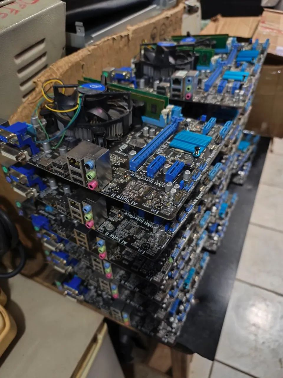 Placaa Mãe LGA 1155 DDR 3 - Foto 2