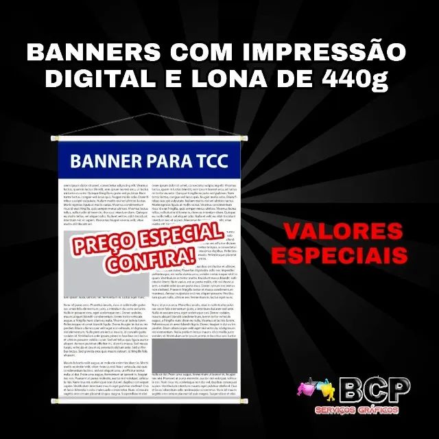 Banner TCC POR APENAS R$ 65,00 - Foto 2