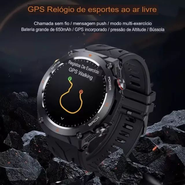 Smartwatch Colmi V75 Com GPS Strava Bússola Ios Android - Foto 4