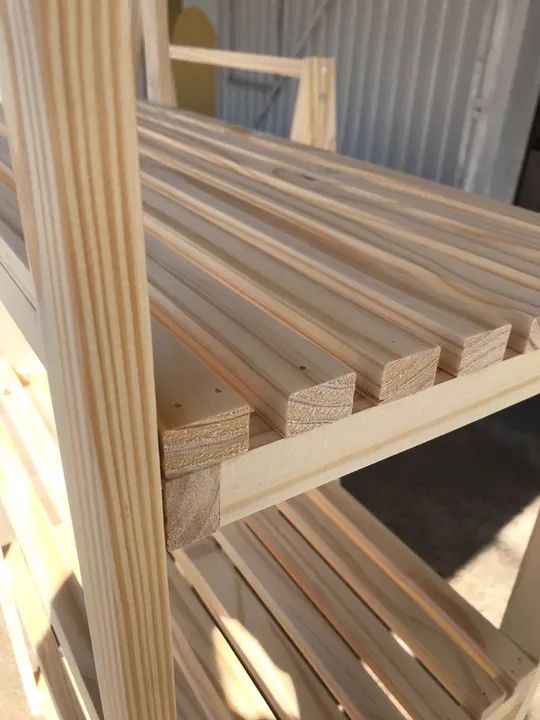 Estante de Madeira - 5 Prateleiras - Foto 2