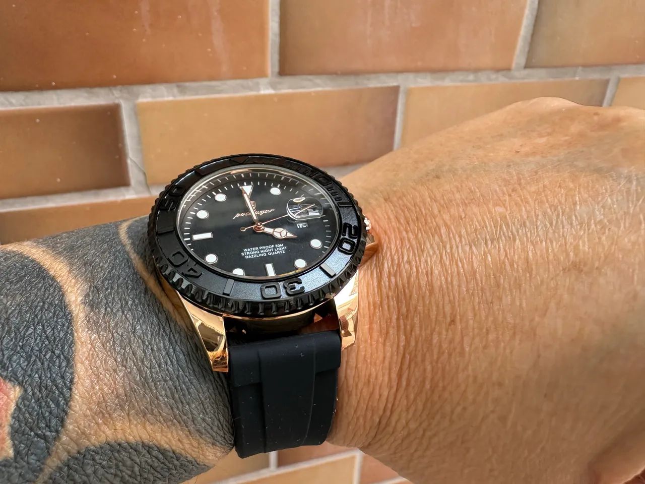 Relógio Masculino Poedagar Yacht Master 680 - Foto 5