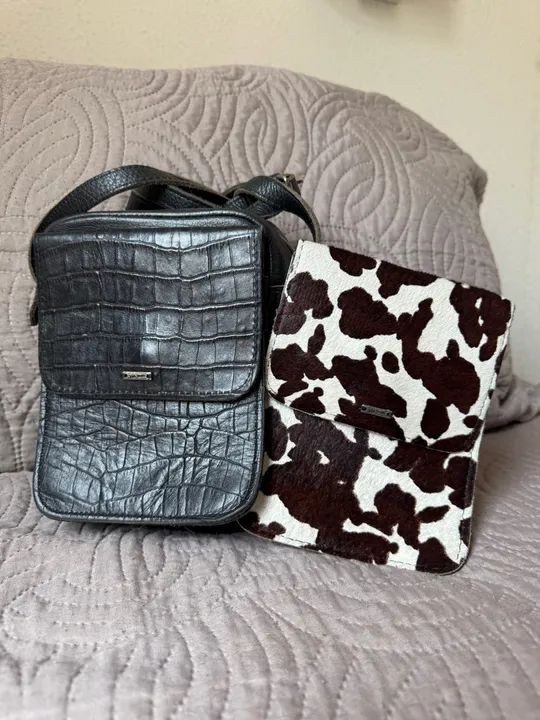 Bolsa de Ombro Couro Via Mia