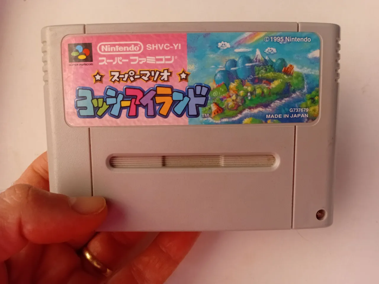Jogo Super Nintendo Yoshi's Island