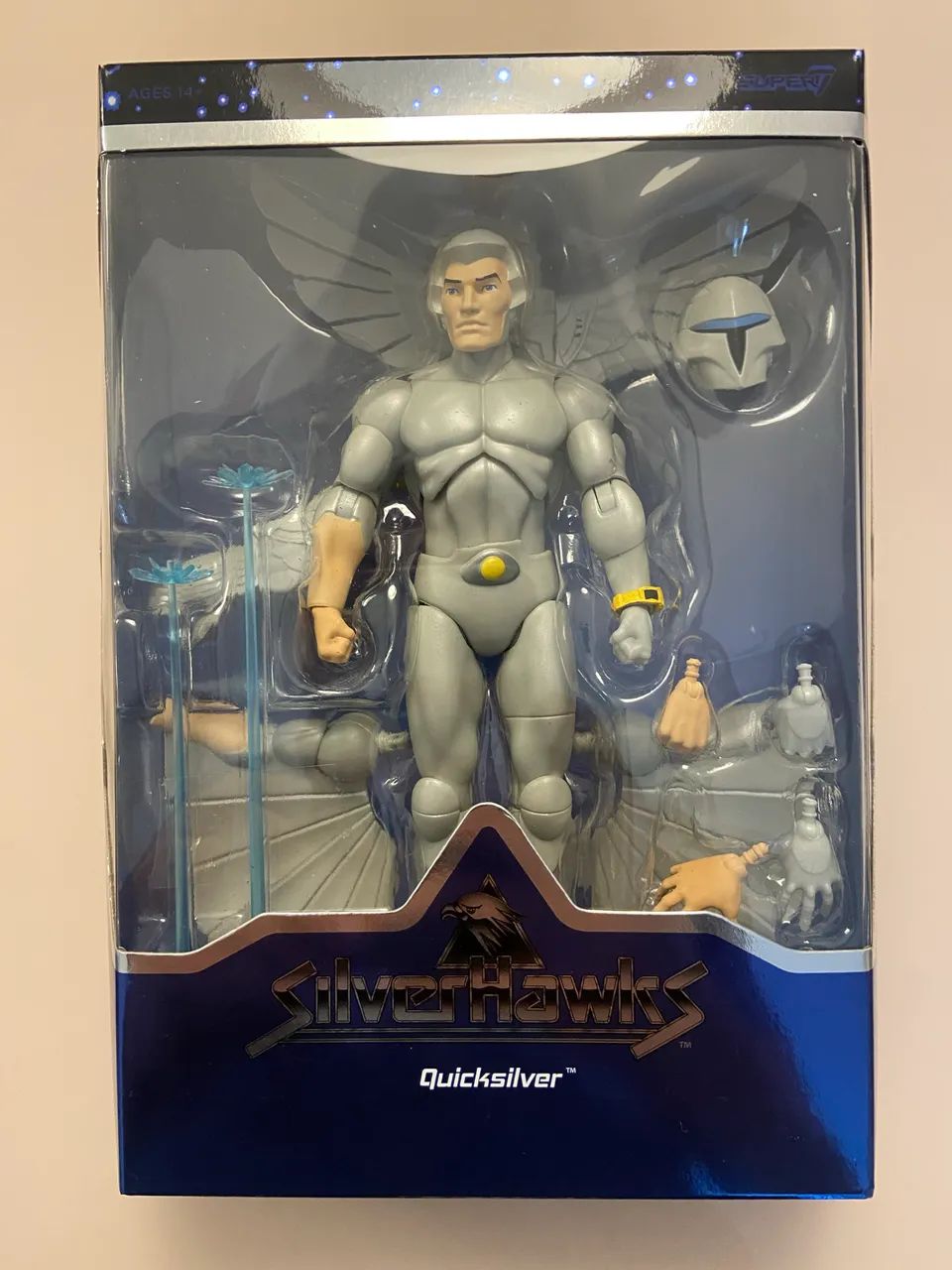 Super7 ULTIMATES! SilverHawks Quicksilver - 7