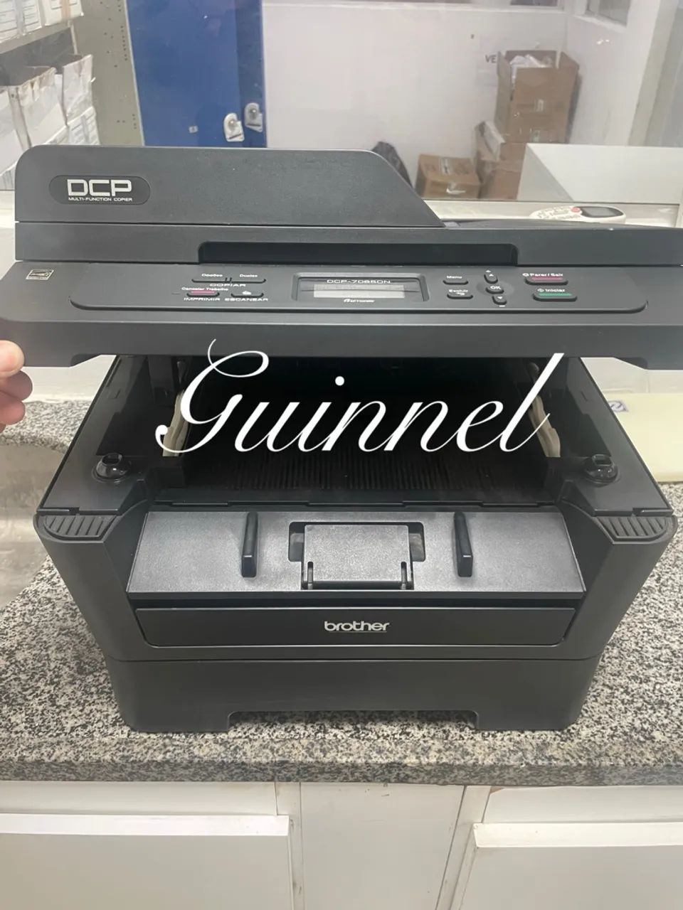 Impressora laser Brother DCP-7060DN - Foto 4