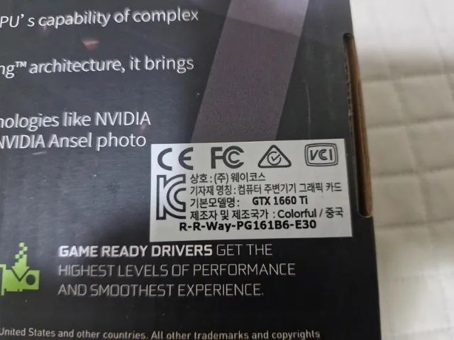 GEFORCE GTX 1660TI 6GB GDDR6 192BITS - Foto 5