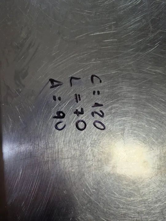 Mesa de inox com divisória em baixo  - Foto 5