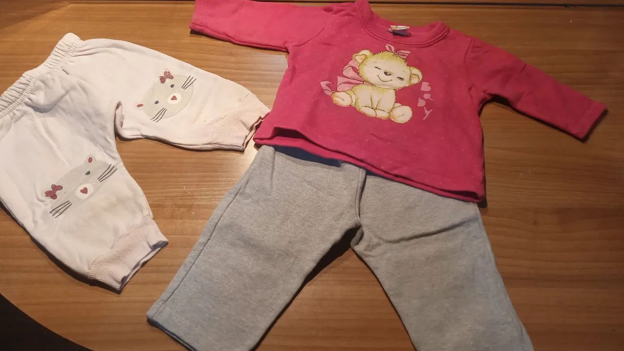 Lote roupa bebê 