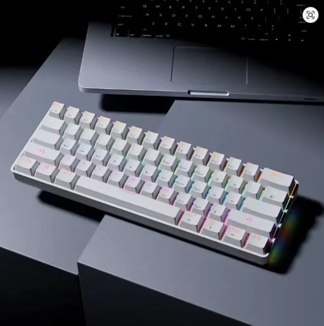 Teclado mecânico gamer RGB 61 teclas Mucai MK61 - Foto 2