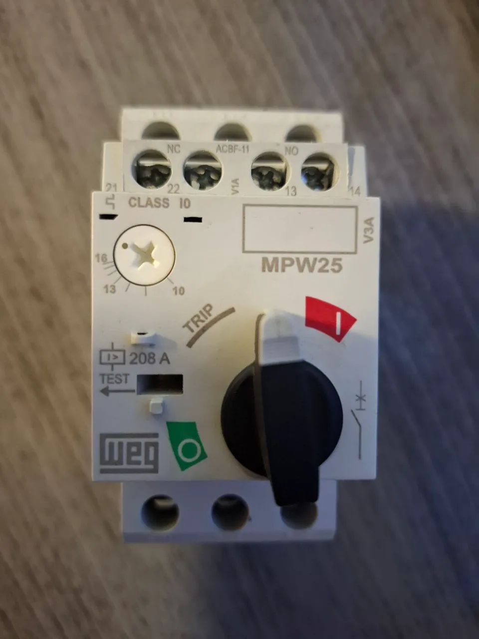 Disjuntor Weg MPW25 leia descrição