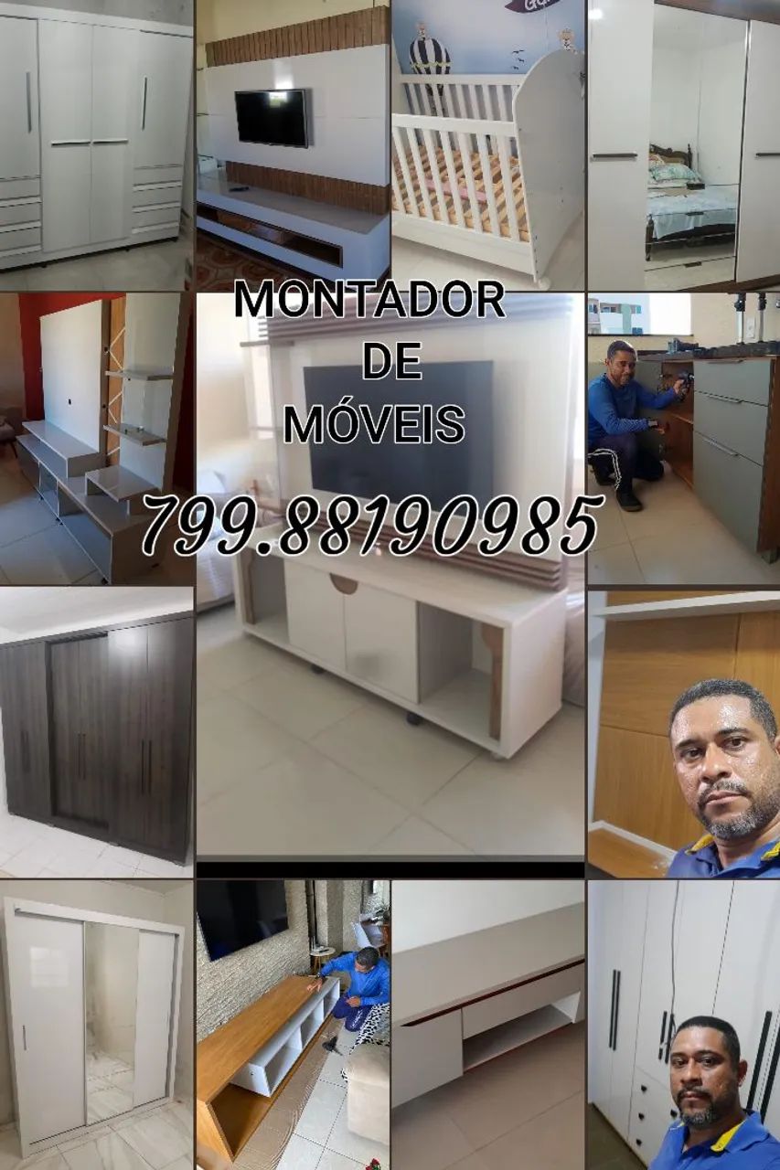 Montador de móveis instalação de lustre 