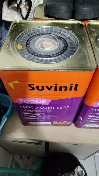 Tinta Suvinil Fosco Completo Toque - 18L - cor Ovelha