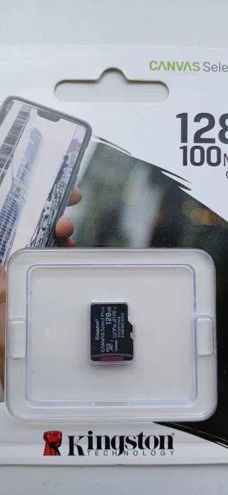 CARTÃO DE MEMÓRIA 128 GB KINGSTON 