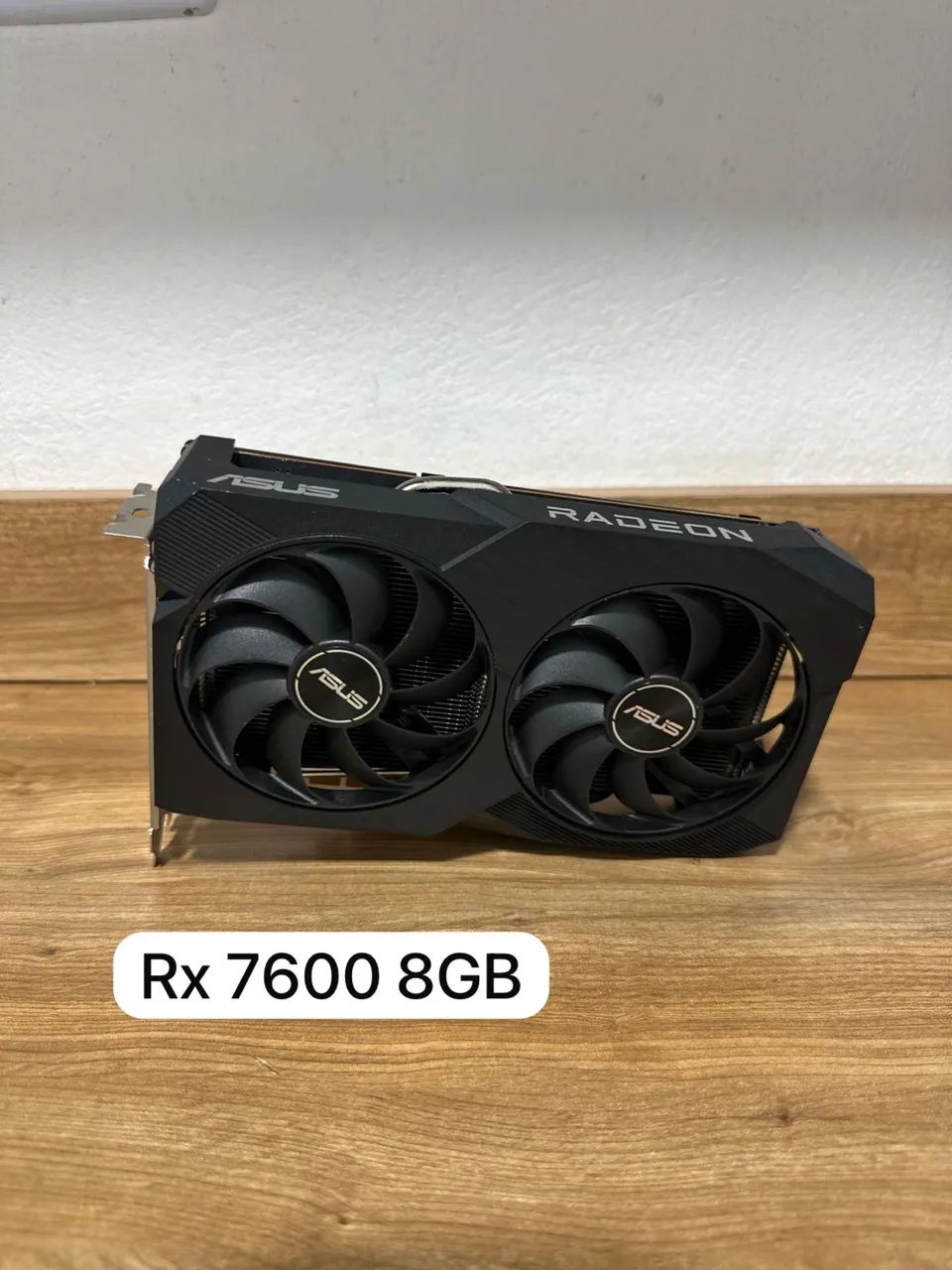 Placa de Vídeo RX 7600 8GB Asus 