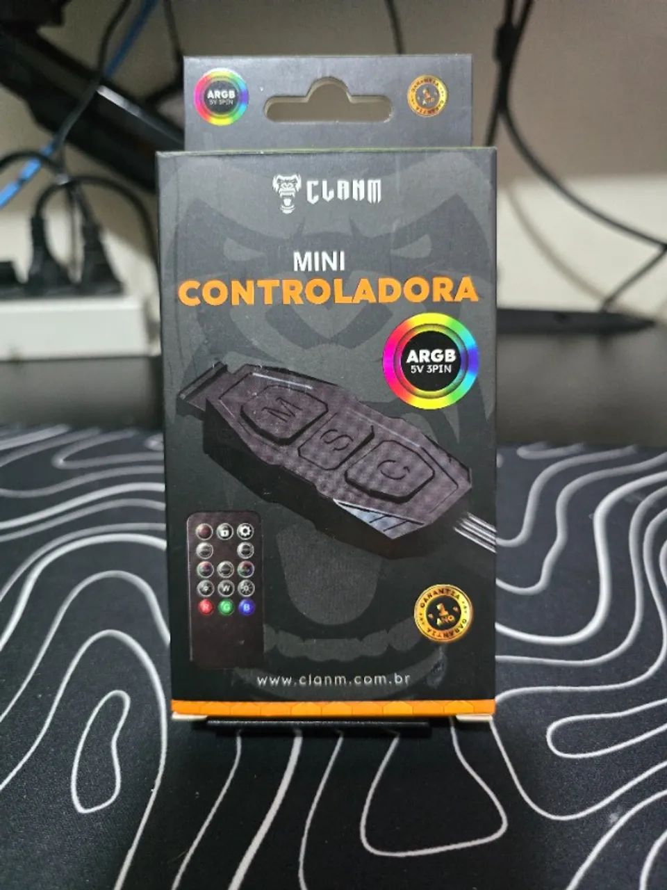 Controladora ARGB 3 Pinos para Fans ARGB com Controle