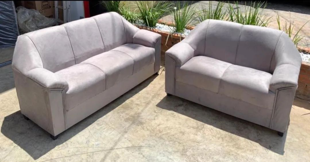 Sofá Fixo Barato 2 e 3 lugares 65115872201345120