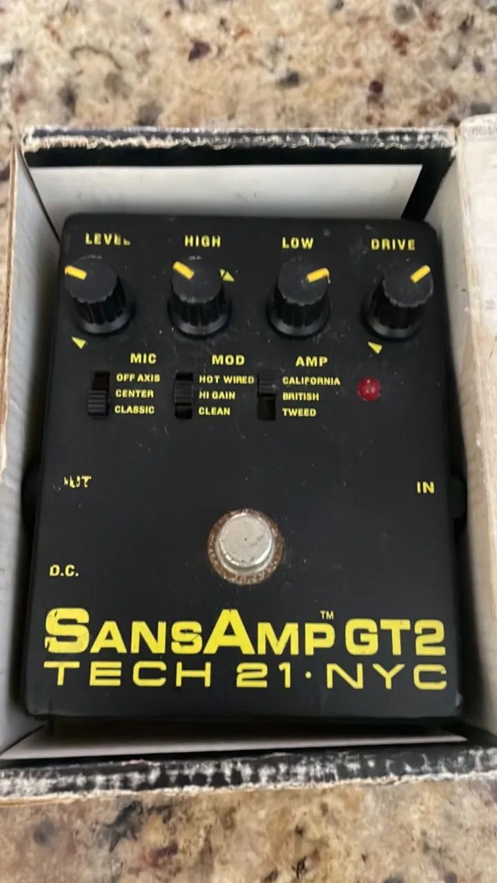 ギター tech21 sansamp GT2 Amazon | TECH21 SANSAMPギター用 チューブアンプ・シミュレーター GT2