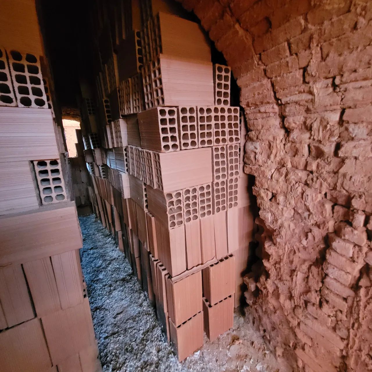 Tijolos para construção